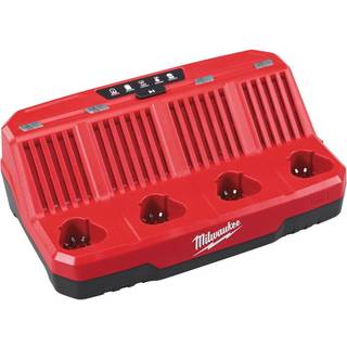 Milwaukee M12 ladeapparat 4 stk multilader