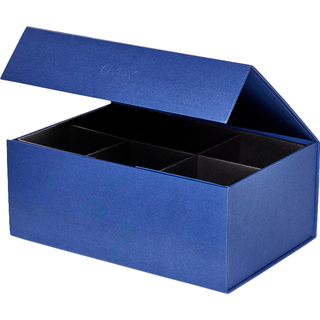 OYOY Hako opbevaringskasse 18x25 cm Optic blue
