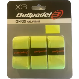 Bullpadel Pro Overgrip 3-pack Yellow Comfort