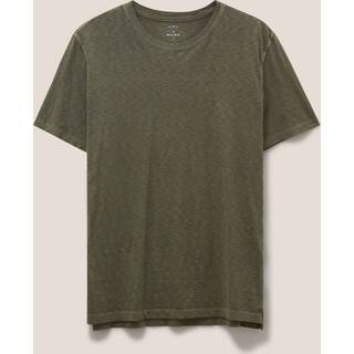 White Stuff White Stuff Light Green Abersoch 100% Cotton Short Sleeve T-Shirt