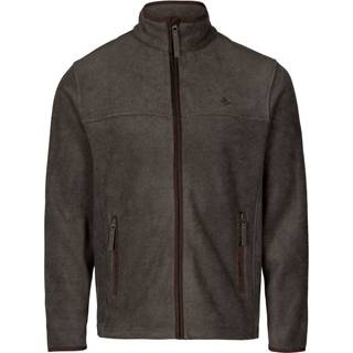 Woodcock Earl Fleece Jacka Dark Grey Melange S -