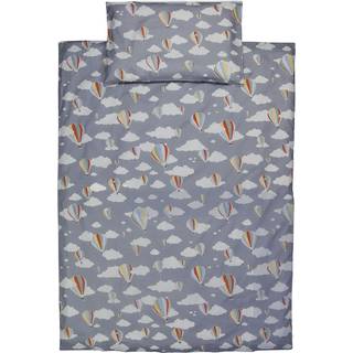 Rätt Start Balloon dynebetræk til tremmeseng Midnatsblå