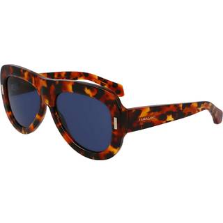 Ferragamo Kvinde SF2029SE 240 Solbriller Acetat Havana Pilot Normal Normal