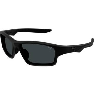 Puma PU0437S 001 60 Solbriller Mænd Black - Black - 60mm