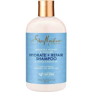 Shea Moisture Manuka Honey & Yogurt Shampoo Fugtgivende shampoo Til tørt hår 384 ml - 384 ml