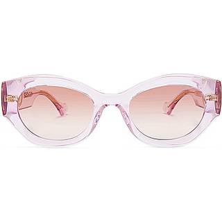 Gucci Kvinde Gucci GG1553S 003 Solbriller Injiceret Rosa Rød Rund