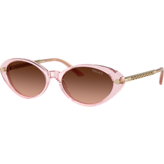 Versace Kvinde VE4469 54725M Solbriller Acetat Rosa Rosa Rund Normal Skygge