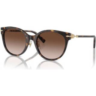 Tiffany Kvinde TF4223D 80153B Solbriller Acetat Skildpadde Brun Cat Eye Normal Skygge