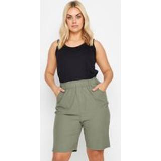 Yours Curve Cool 100% bomuldshortsEU 50-52 (UK 22-24)