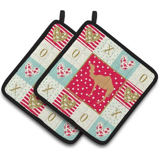 """"Carolines Treasures CK5244PTHD Arabian Camel Dromedar Love Par grydelapper grydelapper Multicolor""""