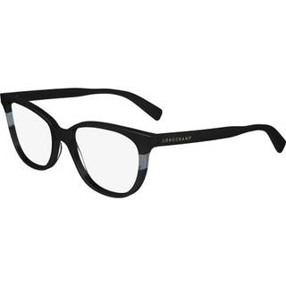 LONGCHAMP Kvinde LO2739 001 Optiske stel Acetat Sort Firkantet Normal Normal