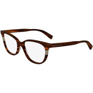 LONGCHAMP Kvinde LO2739 607 Optiske stel Acetat Rød Firkantet Normal Normal