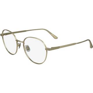 Calvin Klein Unisex CK24101 720 Optiske stel Metal Guld Geometrisk Normal