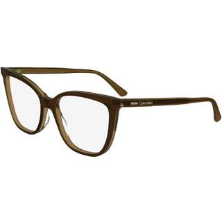 Calvin Klein Kvinde CK24520 200 Optiske stel Acetat Brun Firkantet Normal