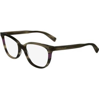 LONGCHAMP Kvinde LO2739 211 Optiske stel Acetat Brun Firkantet Normal Normal