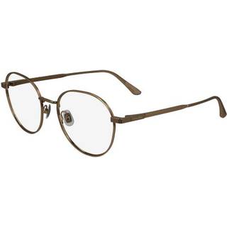 Calvin Klein Unisex CK24101 771 Optiske stel Metal Guld Geometrisk Normal