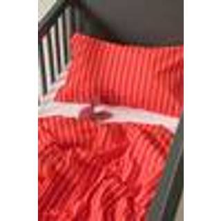 SIMA MINI sengesæt tremmeseng økologisk - Rød
