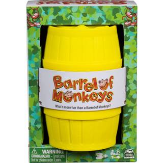 Barrel of Monkeys Retro koblingsleg fra Spin Master – Klassisk førskole- og familie-sjov til børn fra 3 år og opefter