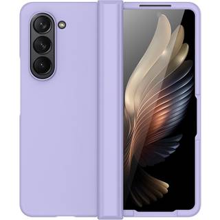 SKALO Samsung Z Fold5 Skin-touch Fold Cover - Lilla