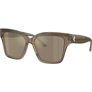 Jimmy Choo Kvinde JC5003 50405A Solbriller Acetat Brun Brun Pillow Normal Spejl