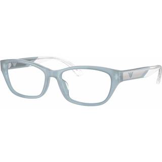 Emporio Armani EA3238U 6096 52 Briller Kvinder Blue - Shiny Opaline Blue - 52mm
