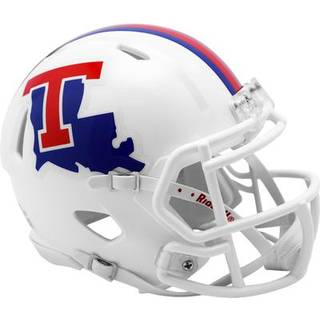 Louisiana Tech Bulldogs hjelm Riddell Replica Mini Speed ??Style Hvid - Special Order