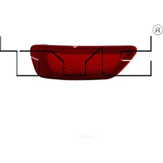 Tyc Right Reflector Assembly kompatibel med 2011-2021 Jeep Grand Cherokee