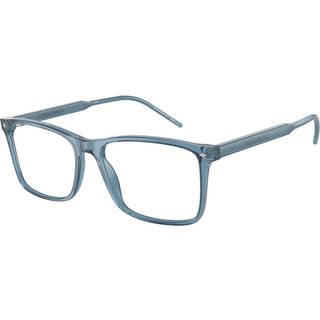 Giorgio Armani Mand AR7258 6071 Optiske stel Acetat Blå Transparent Firkantet Normal