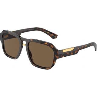 Dolce & Gabbana Mand DG4464 502/73 Solbriller Acetat Skildpadde Brun Pilot Normal