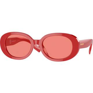 Burberry Børn JB4339 391984 Solbriller Acetat Rød Rosa Rund Normal - Rød