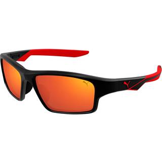 Puma PU0437S 002 60 Solbriller Mænd Black - Black - 60mm