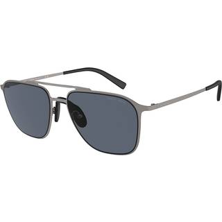 Giorgio Armani AR6110 300387 58 Solbriller Mænd Gunmetal - Matte Gunmetal - 58mm