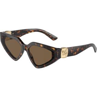Dolce & Gabbana DG4469 502/73 59 Solbriller Kvinder Tortoiseshell - Dark Tortoise - 59mm