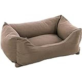 Hundeseng Panama rektangulær "Taupe" med aftageligt betræk, størrelse 65×45×20 cm