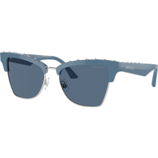 Jimmy Choo JC5014 502080 54 Solbriller Kvinder Blue - Silver - 54mm