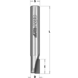Lige notfræser CMT; S=12 mm; D=6 mm
