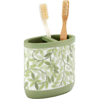 Avanti sängkläder tillbehör badrum väsentliga tandborstehållare grönt
