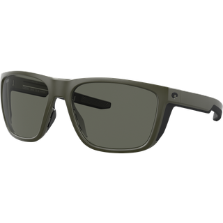 Costa Del Mar 6S9002 Ferg Polarized 900241 59 Solbriller Mænd Grøn - Matte Olive Green - 59mm