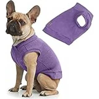 Espawda Casual Stretch Comfort Cotton Dog Sweatshirt Sweater Vest For Small Dogs Medium Dogs Big Dogs (X-Small Purple)