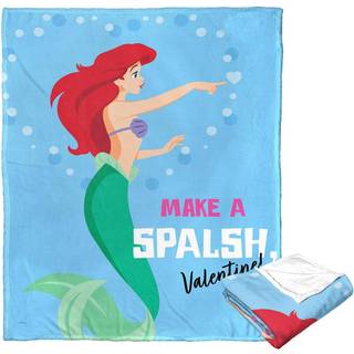 Northwest Disney Princess Silk Touch t?ppe 50"""" x 60"""" Lav et spr?jt