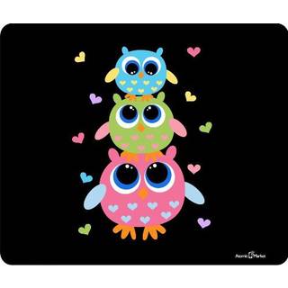 3 ugler med hjerter tyk musem?tte