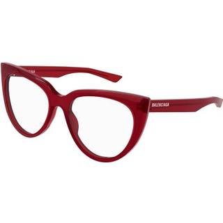 Balenciaga BB0218O 004 53 Briller Kvinder Rød - Red - 53mm