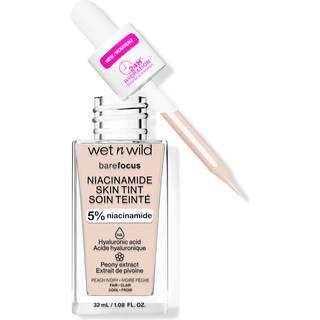 wet n wild Bar Focus Hudfarve 5 % Niacinamid Beriget Opbyggelig Ren letvgtsdkning Naturlig Strlende Finish Hyaluron- og Vitaminhydrering Boost