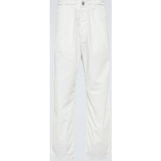 Stone Island Marina cotton straight pants - white - 36