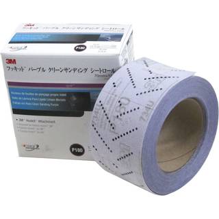 3m 30709 Hookit 734U Purple 70 mm x 12 m P180 Grit Clean Slibing Sheet Roll