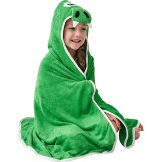 HIPHOP PANDA httehndklde - Rayon lavet af bambus badehndklde med bjrnerer til nyfdt baby, smbrn - Absorberende stort babyhndklde - di