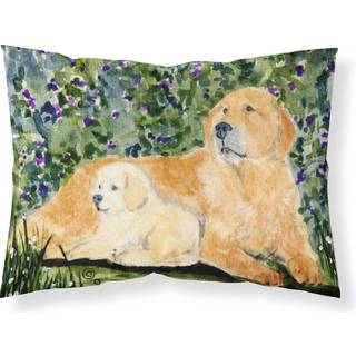 """" Caroline's Treasures SS8852Pillowcase Golden Retriever Moisture Wicking Fabric Standard Pillowcase Large Multicolor """"