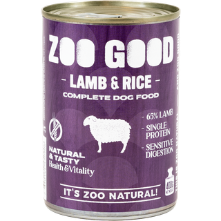 ZOO GOOD Lam Og Ris Til Voksne - 400 g