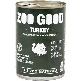 ZOO GOOD Voksen Kalkun - 400 g