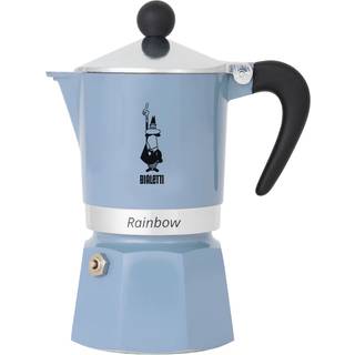 Bialetti Primavera Rainbow 3 Kop. Espressokande Lyseblå